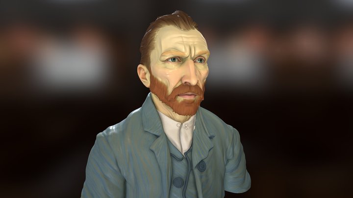 Van Gogh – Kostenloses 3D-Modell STL