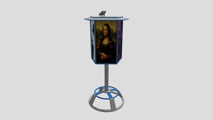Billboard 3D Model