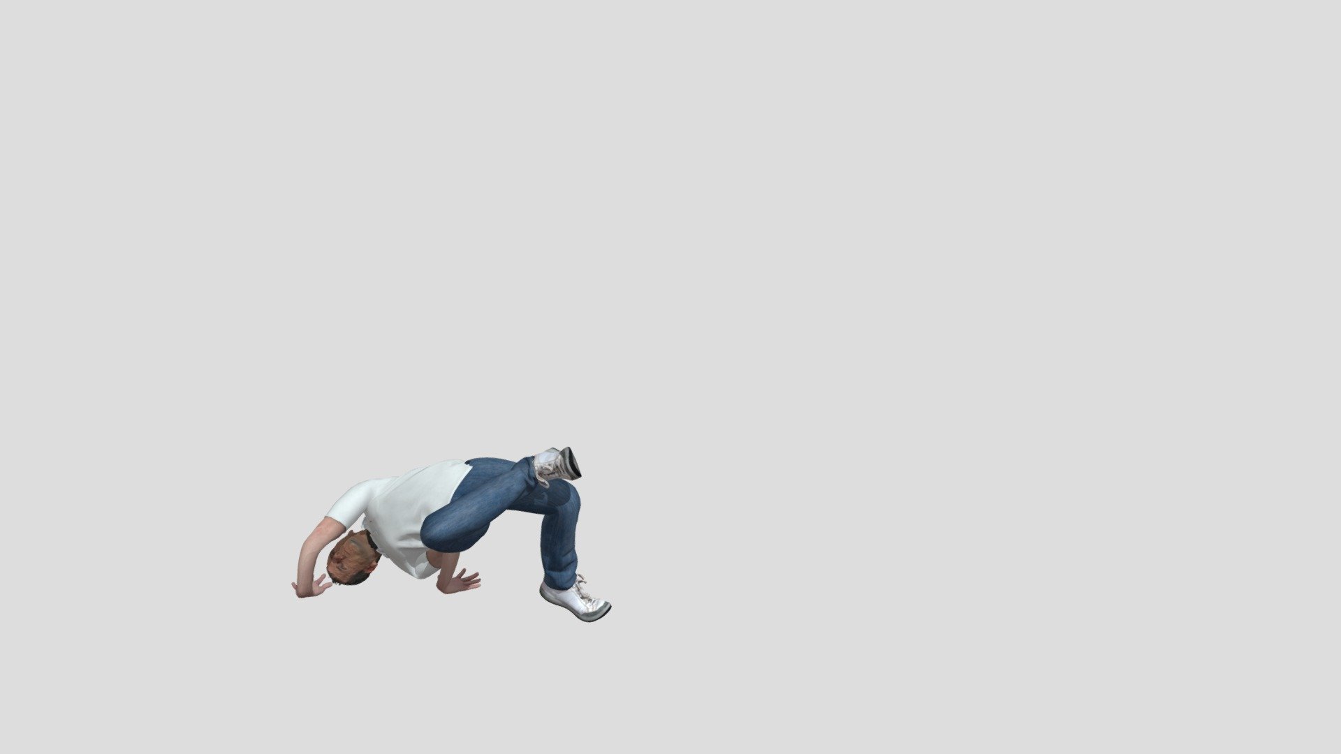 James Breakdancing
