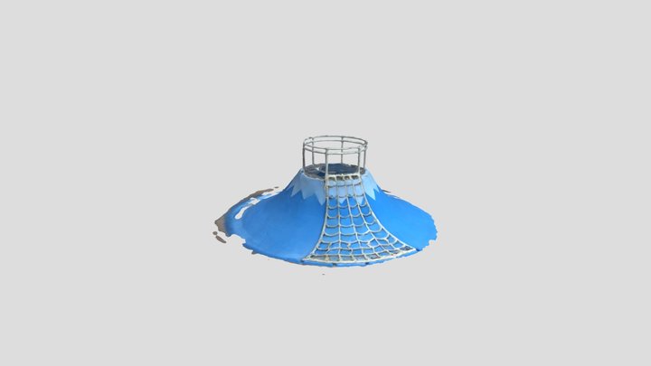 Mount Fuji playground equipment 3D Model