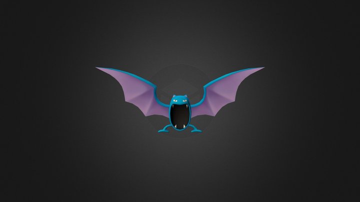 042 - Golbat 3D Model