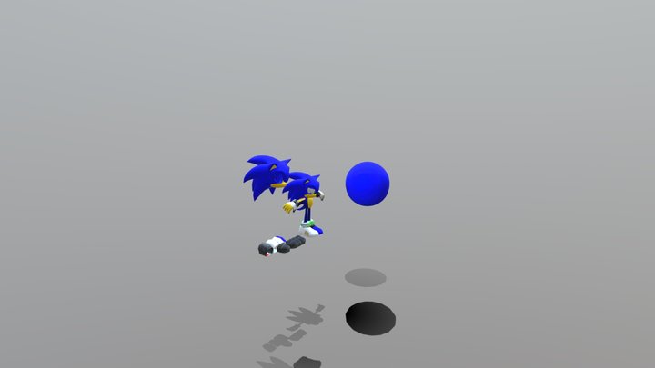 Custom Sonic Model (SADX) 3D Model
