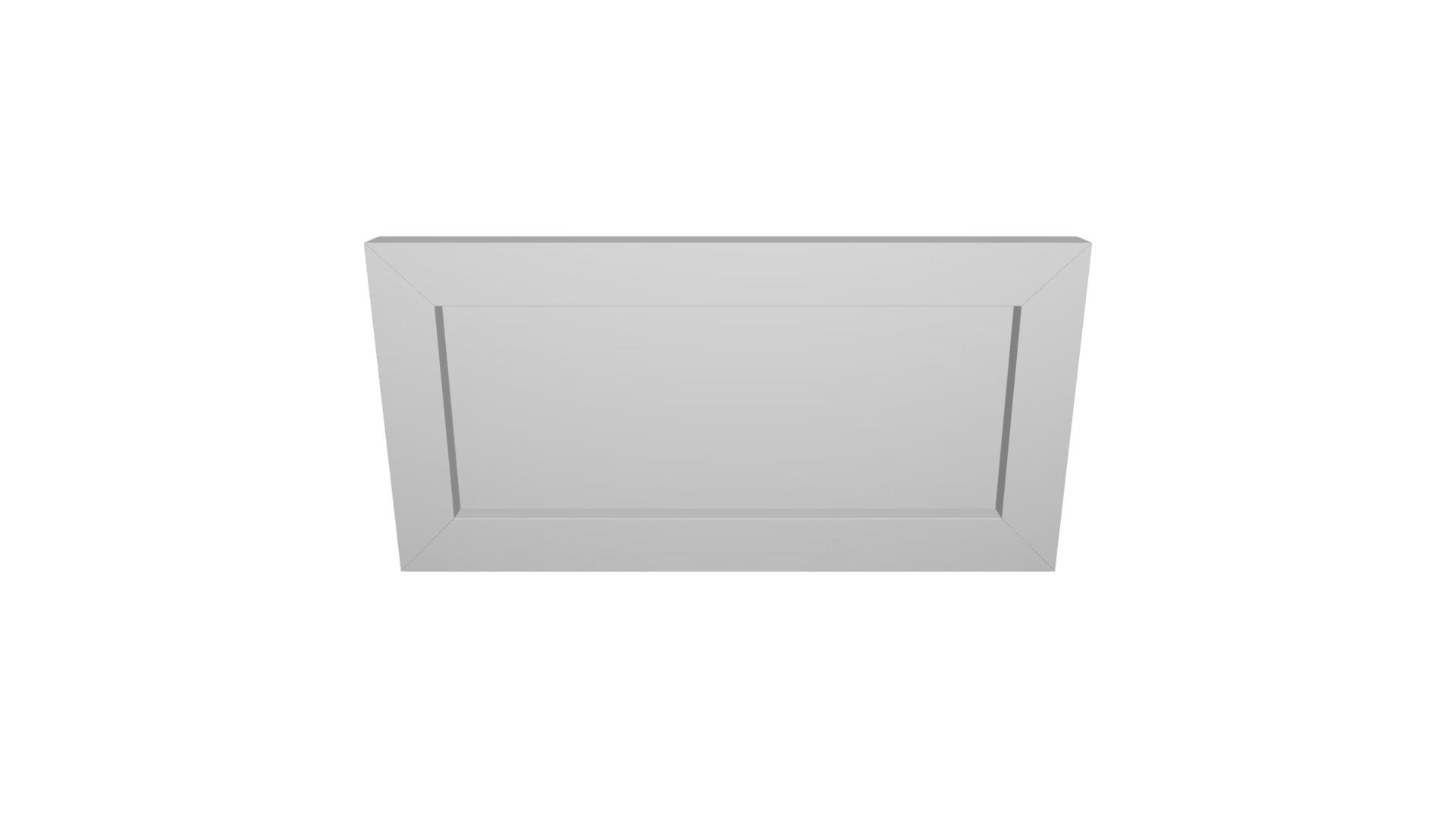 Panels Vertical decor 2 (black frame). DGHOME 3D model by dghome.ru