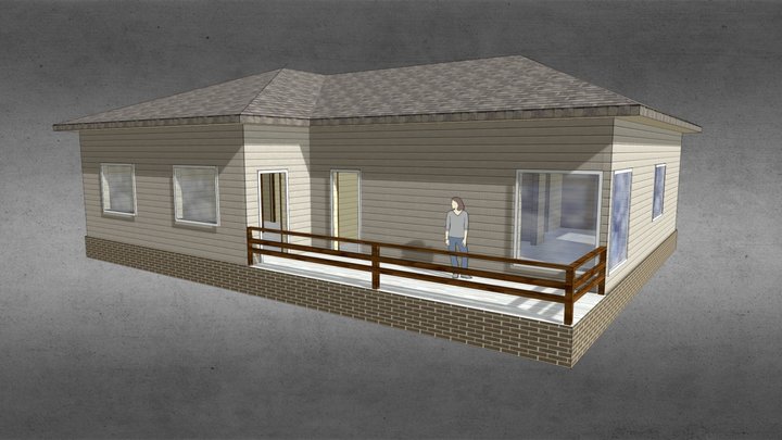 Лазурные озёра 3D Model