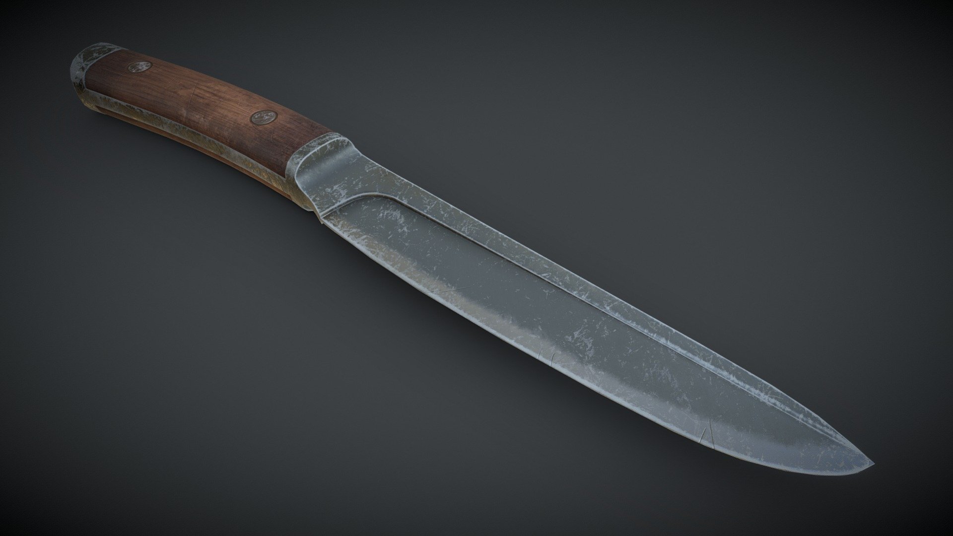 Hunting Knife - Buy Royalty Free 3D model by DanielGilbreath [822a891 ...