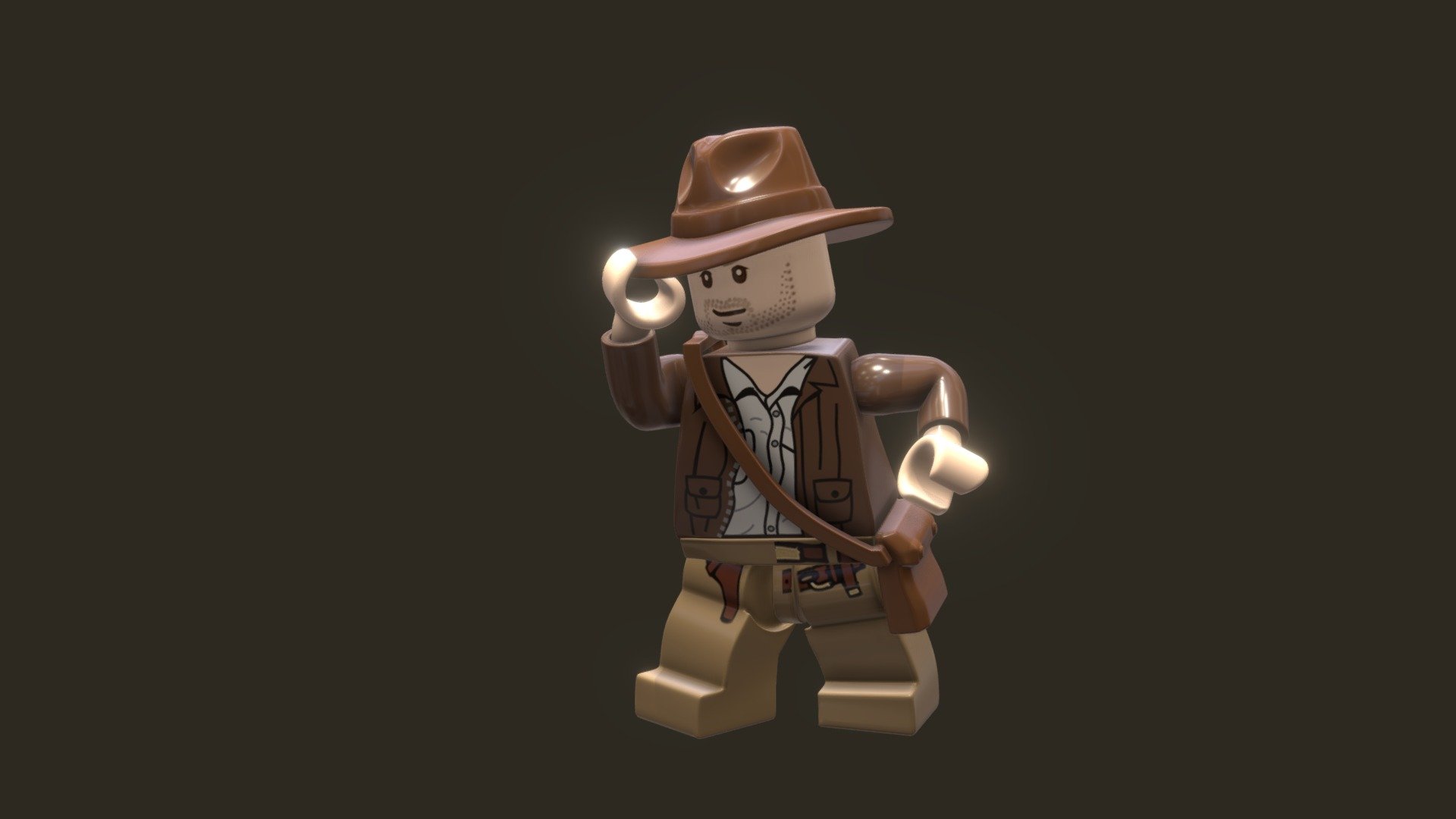 LEGO Indiana Jones - 30 Minute Render : r/blender