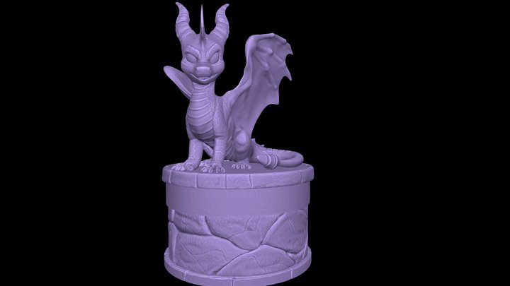Spyro The Dragon 3D Model
