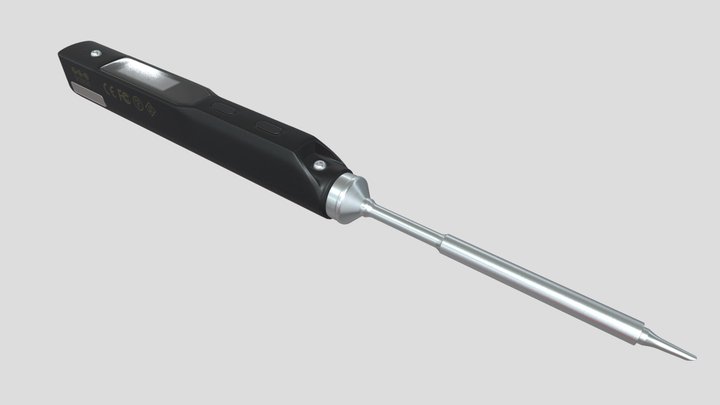 TS100 Mini Smart Soldering Iron Tool 3D Model