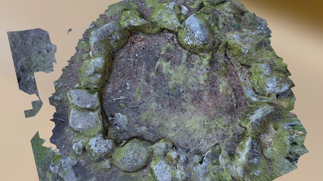 Kerb Cairn at Clava 3D Model