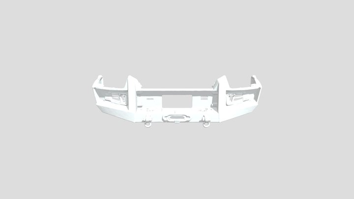 Off-Road Bumper Design 3D Model