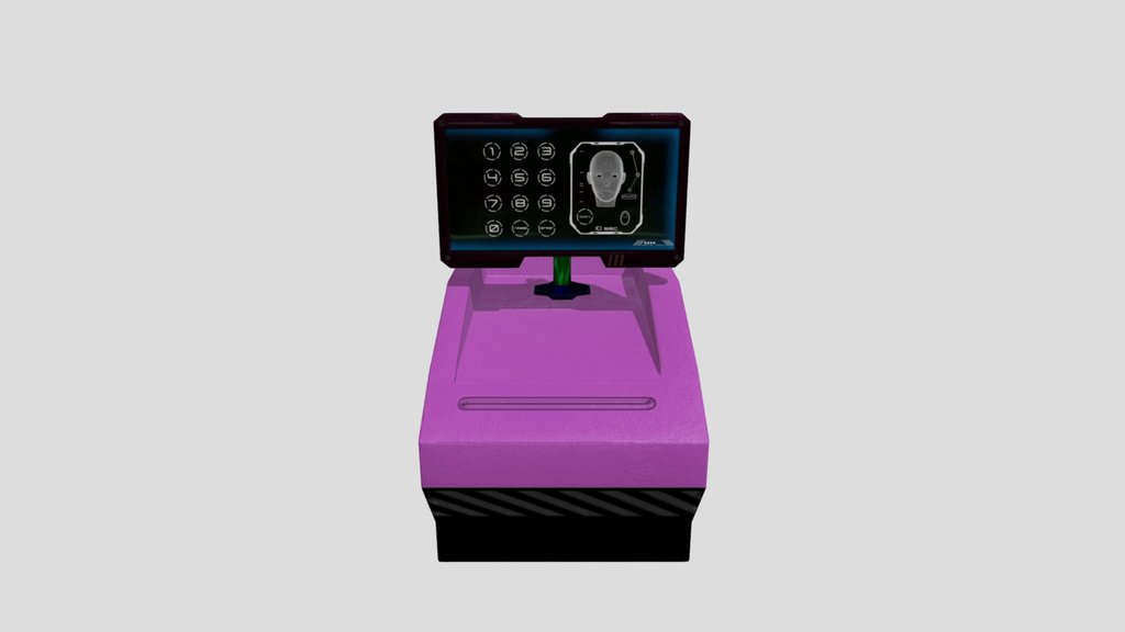 Scifi Modular Table Biometric Identification M