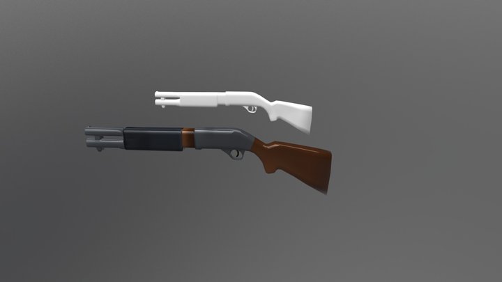 Shot Gun 3D Model