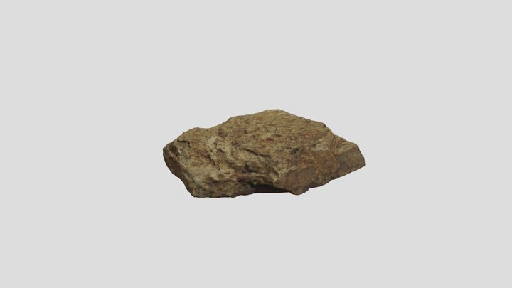 Floor tile from old St Helens church Hastings 3D Model