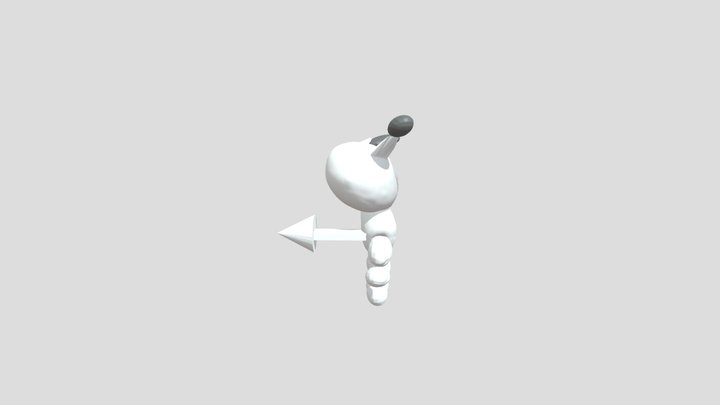 Animated Kuromi 3D Model