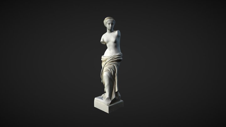 Aphrodite statuette 3D Model
