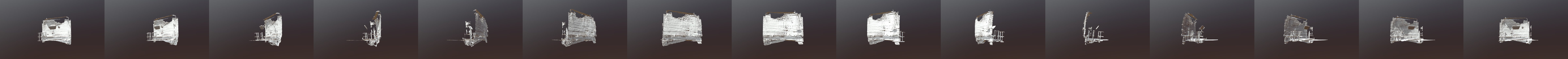 2 by 4; Installed 3D Model