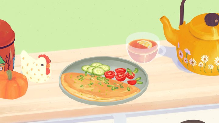 Home <3 3D Model