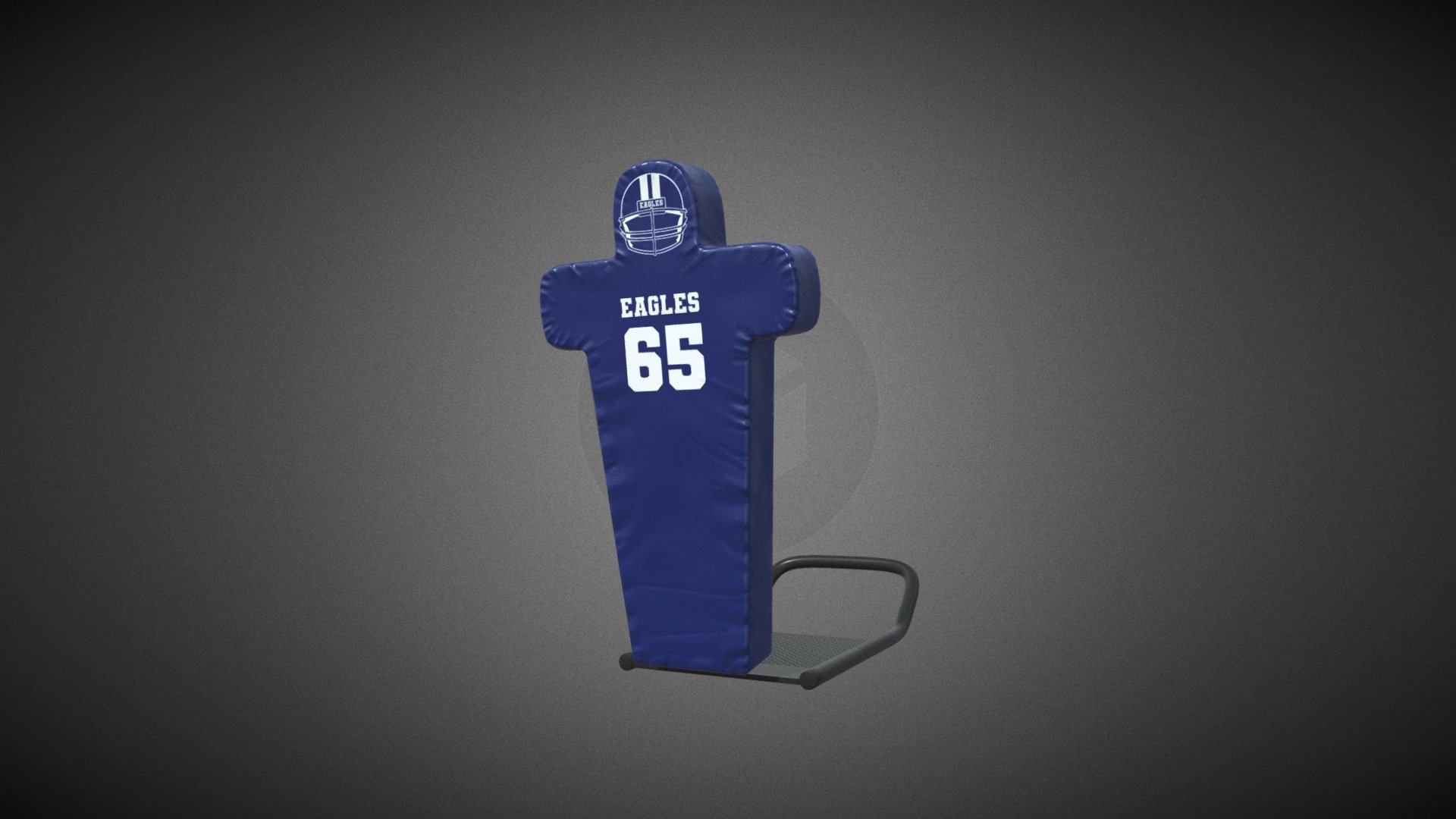 Tackling Dummy Football Training Download Free 3D model by Jeremy E. Grayson (JeremyGrayson
