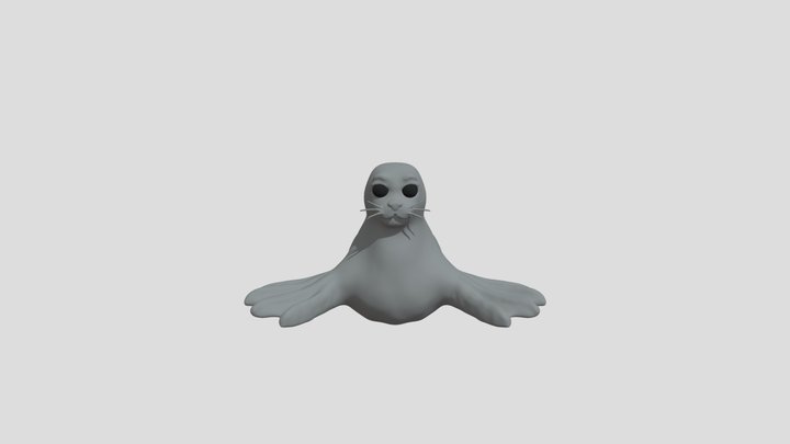Arctic Seal 3D Model