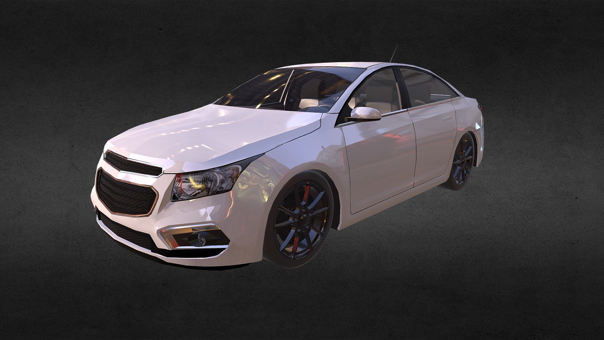 Chevrolet Cruze Fbx Buy Royalty Free D Model By Nikola D