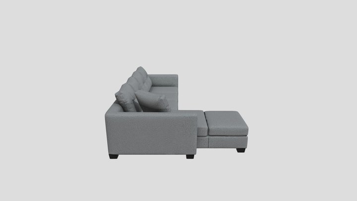 Modern Sofa – Kostenloses 3D-Modell STL
