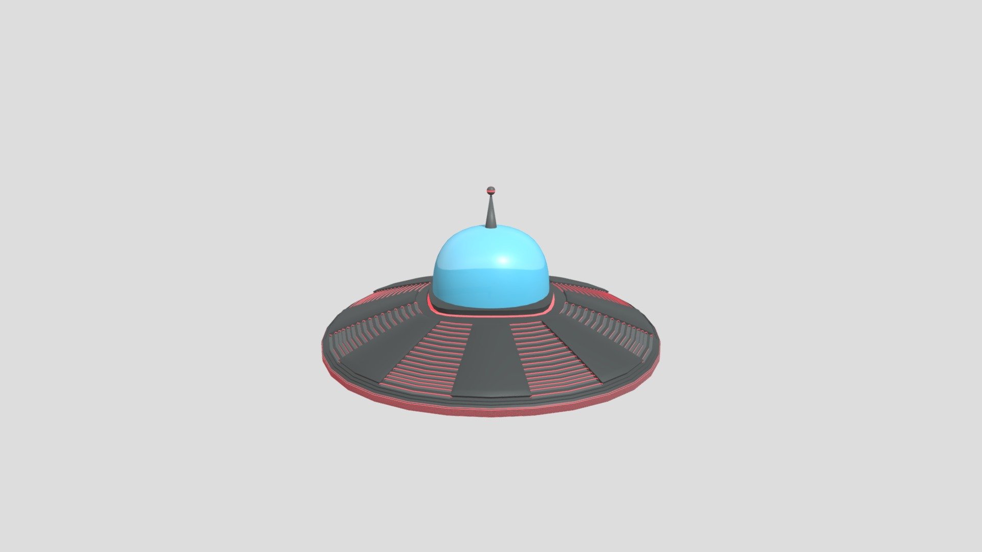 Low Poly UFO