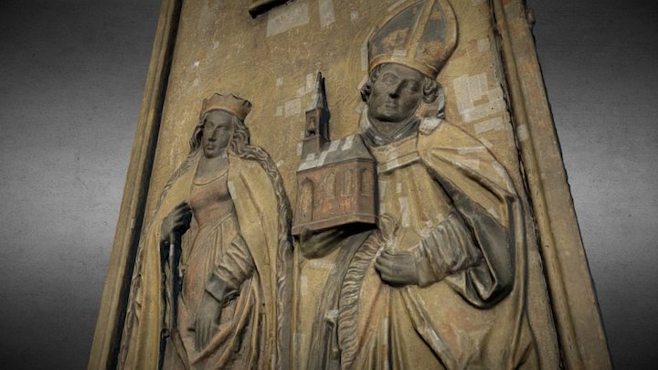 German Altarpiece 3D Model