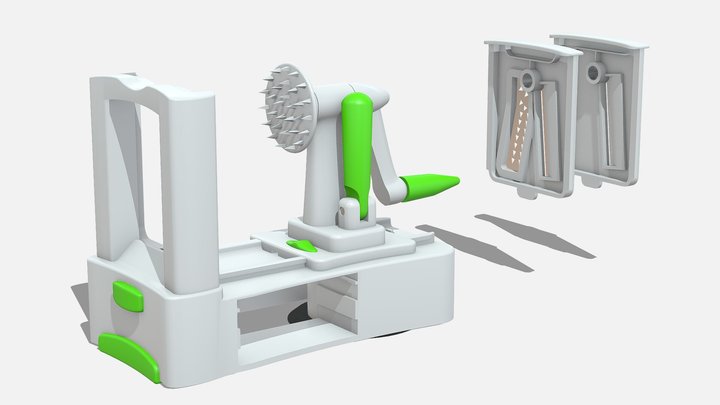 Vegetable Spiralizer 3D Model