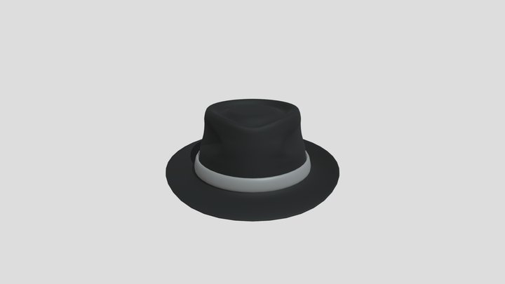 Fedora Hat 3D Model