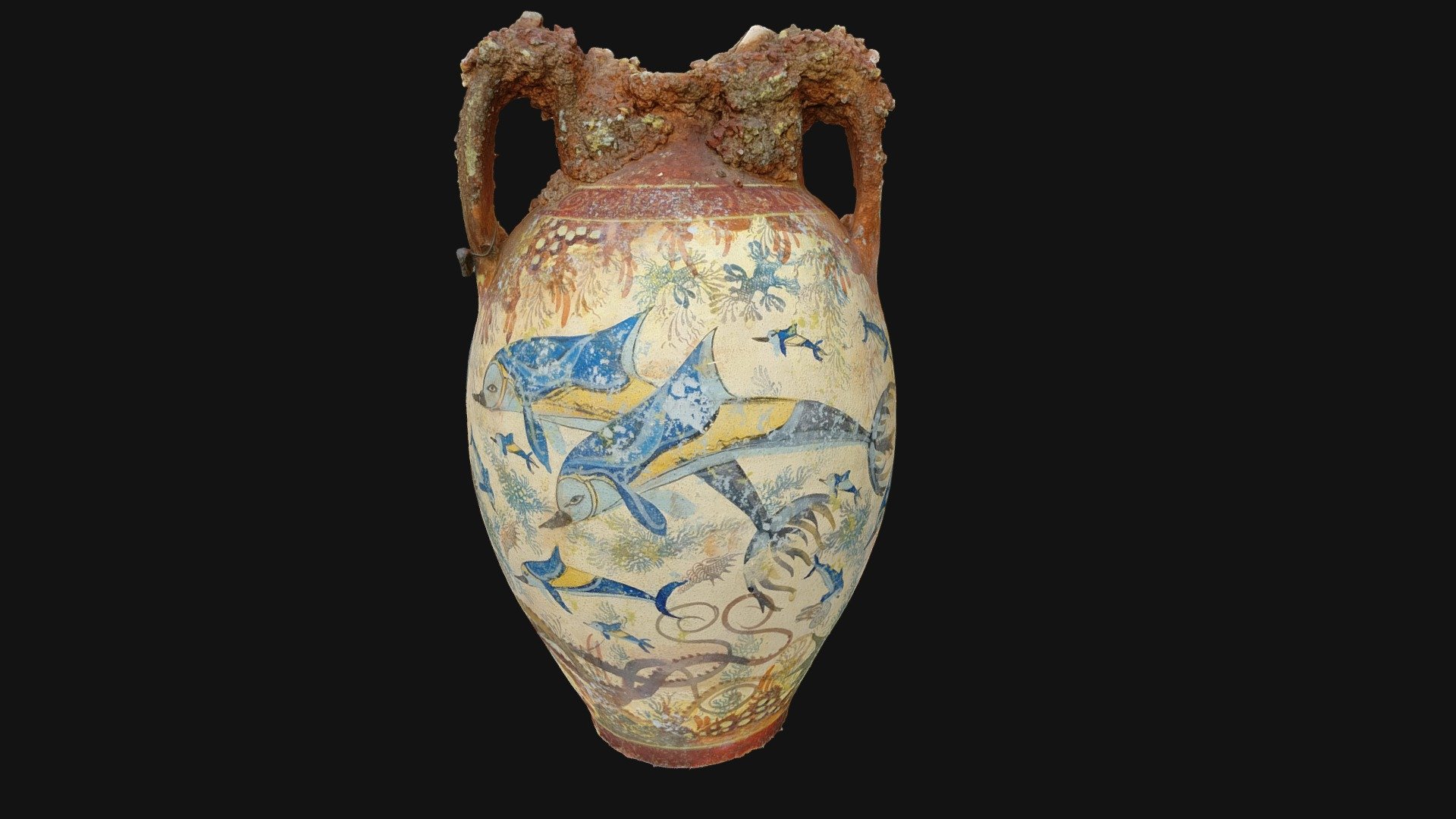 Cycladic Ceramic Vase (replica)