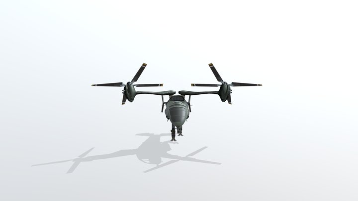 Robot bird Osprey_x-80 3D Model