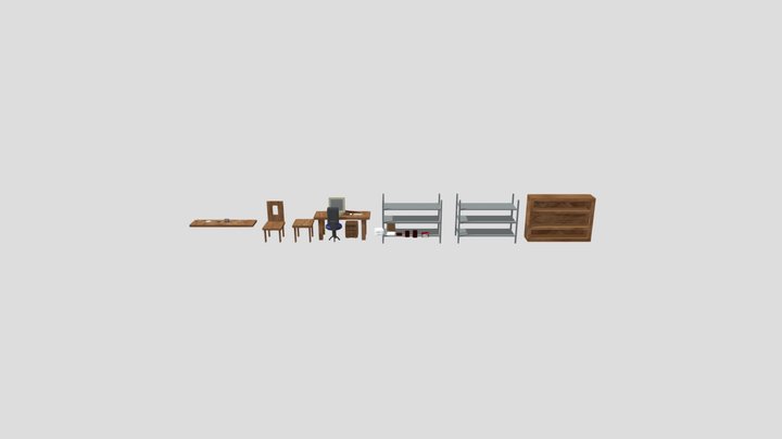 Realistic Props - Almah X Tactica 3D Model