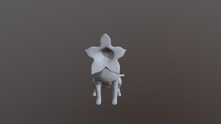 Baby Dog Demogorgon 3D Model