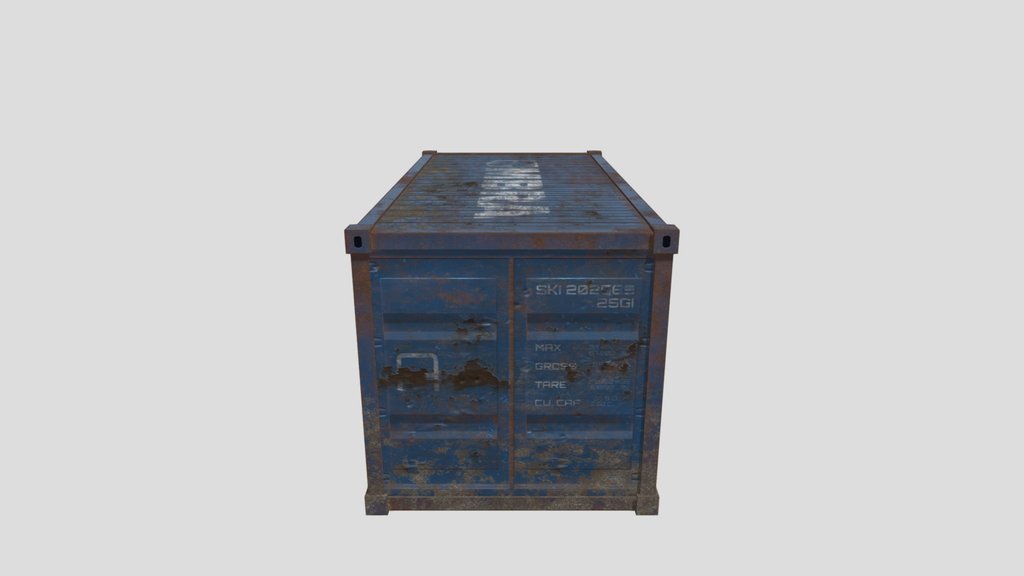 low_poly_container