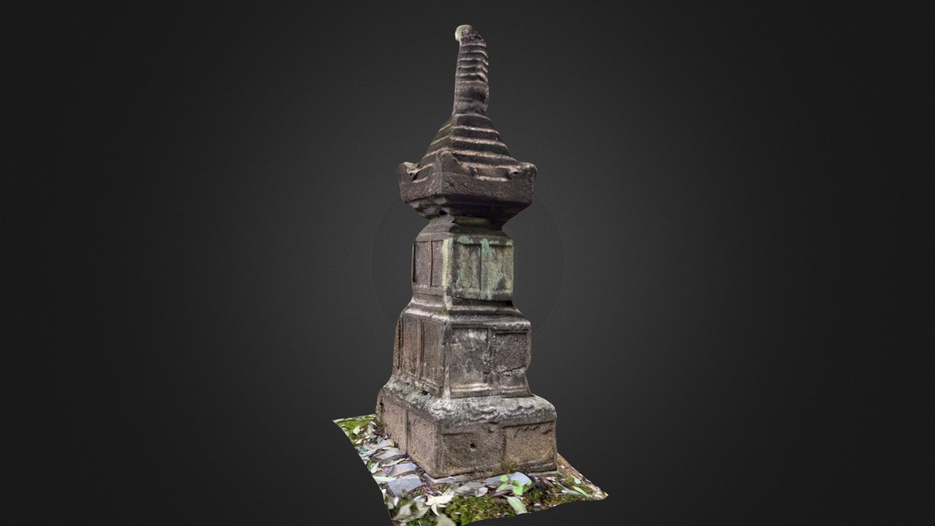 常陸太田市　正宗寺宝篋印塔
