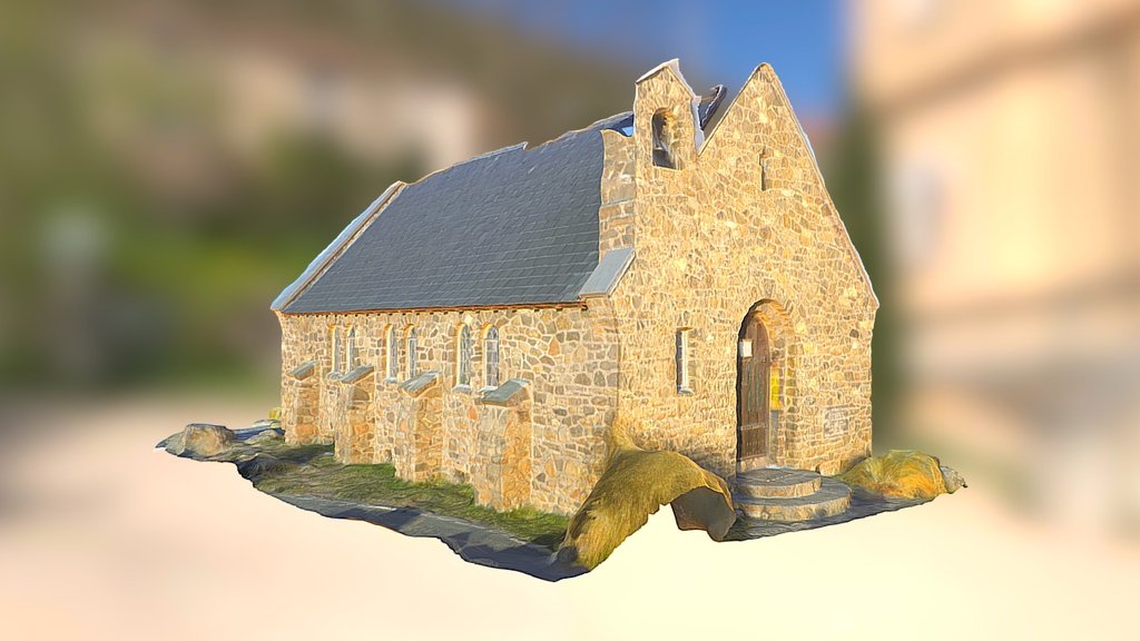 Tekapo historical Church monument
