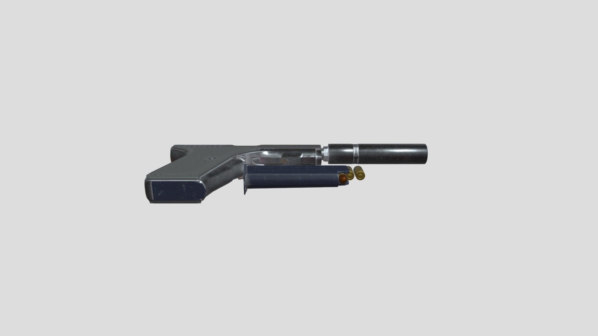 Heckler Koch P7 With Shooting Animation