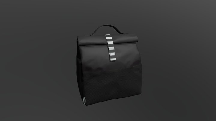 IKEA Lunch bag, black (Stylized) – Free 3D Model STL