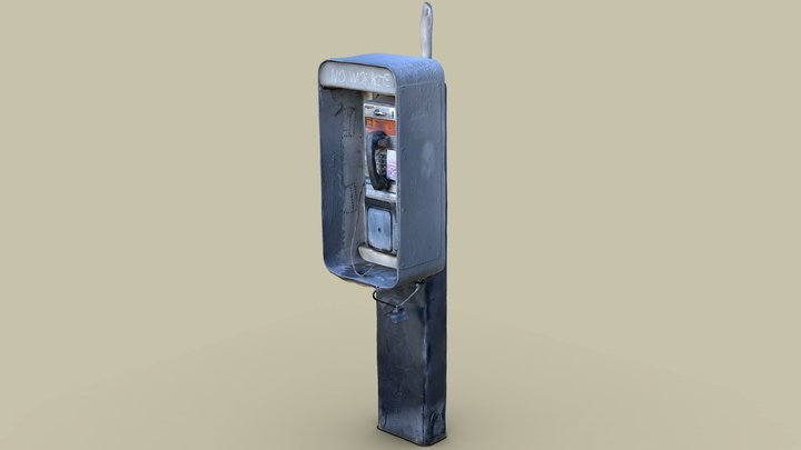 Pay phone Scan MEDPOLY – Modelo 3D gratuito STL