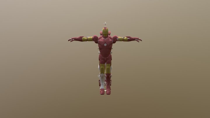 Iron Man 3D Model