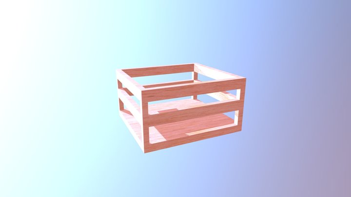 Big Crate 3D Model