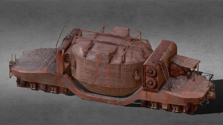 Ladle car – Free 3D Model STL