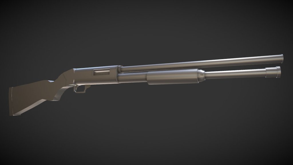 Winchester - 3d Model By Fenrirsulfr (@lishinji) [82383e9] - Sketchfab