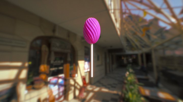 Lollipop 3D Model