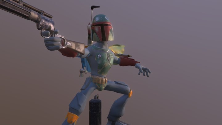 Fett 3D Model