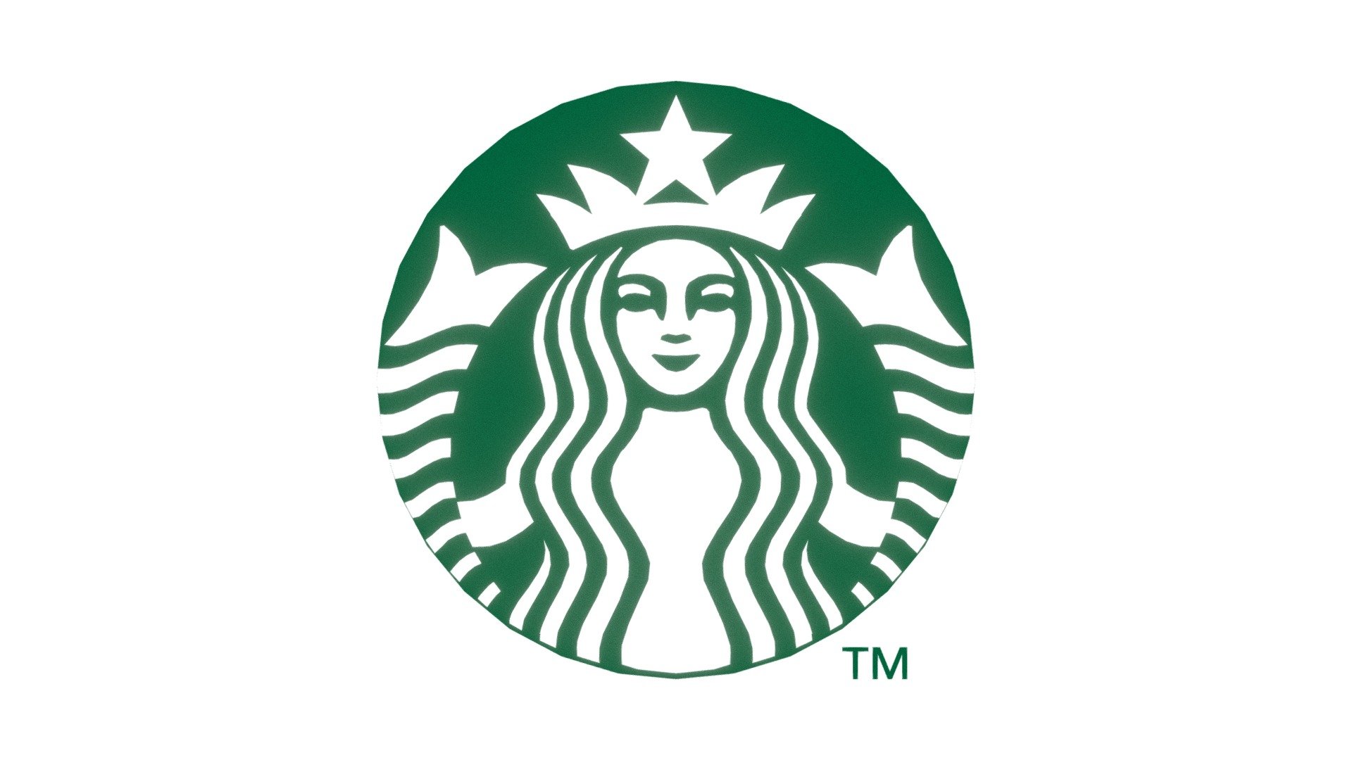 Starbucks Logo 3D - 3D model by hinxlinx (@hinxlinx) [823a10f]