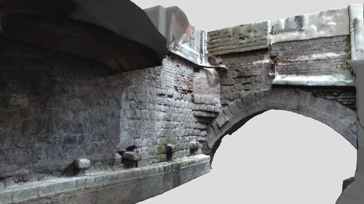 Encorbellements - Pont du Bras-Coupé, Amiens 3D Model