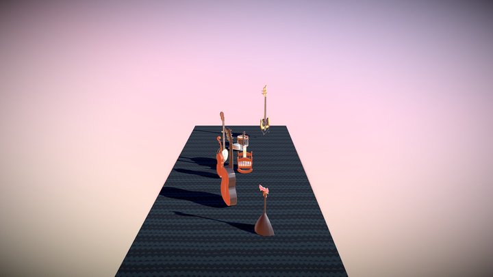 Five Versions 3D Model