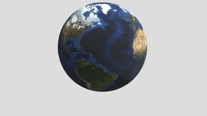 Earth – Free 3D Model STL
