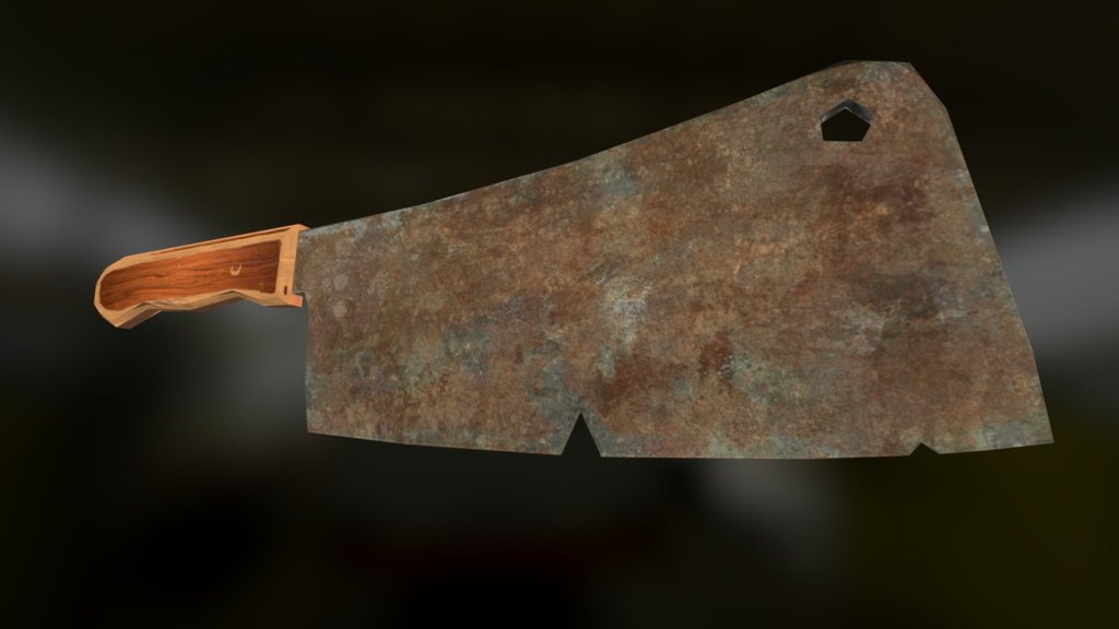 Old Knife 3D model